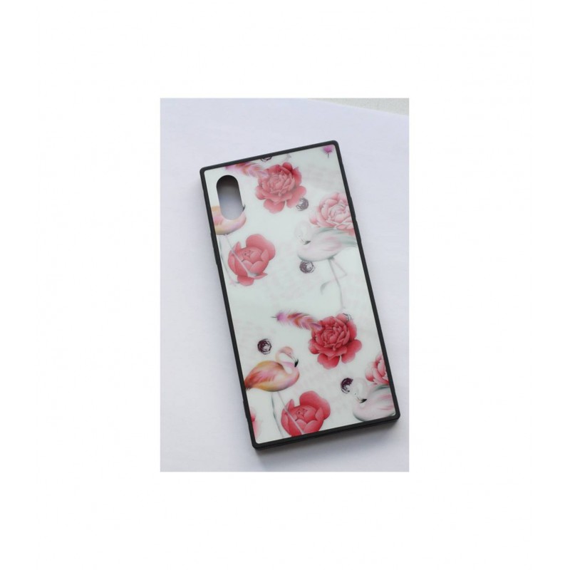 Чехол для iPhone X накладка силикон плотный вид 4