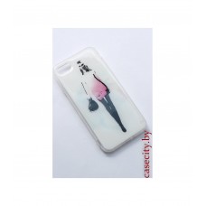 Чехол для iPhone 8 силикон Fashion рисунки вид 1