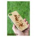 Чехол для iPhone 8 деревянный мультфильм