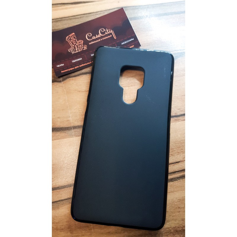 Силиконовый чехол EXPERTS для Huawei/Honor Mate 20 черный