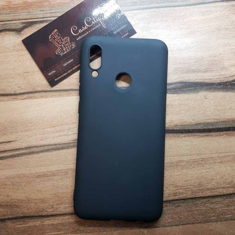 Силиконовый чехол EXPERTS для Huawei/Honor P Smart Z черный