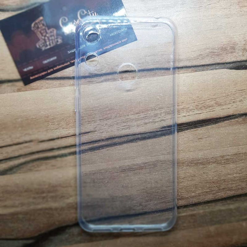Силиконовый чехол EXPERTS для Huawei/Honor Y6 2019/Honor 8A прозрачный