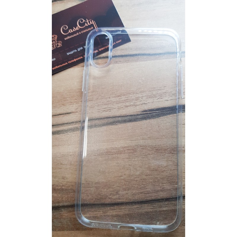 Силиконовый чехол Hoco для Apple iPhone XS тонированный