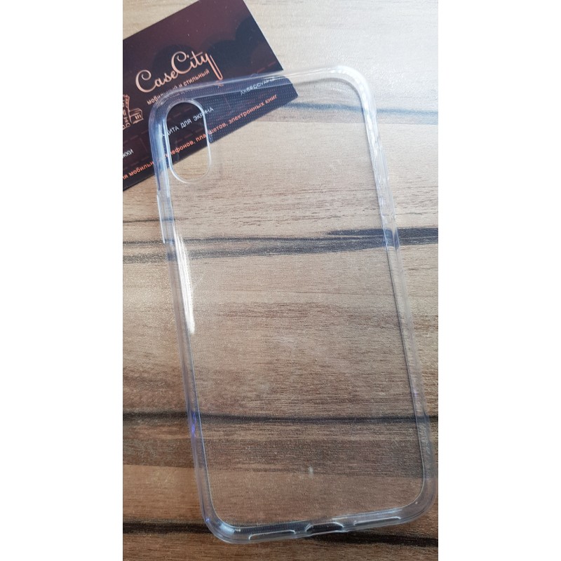 Силиконовый чехол EXPERTS для Apple iPhone XR прозрачный