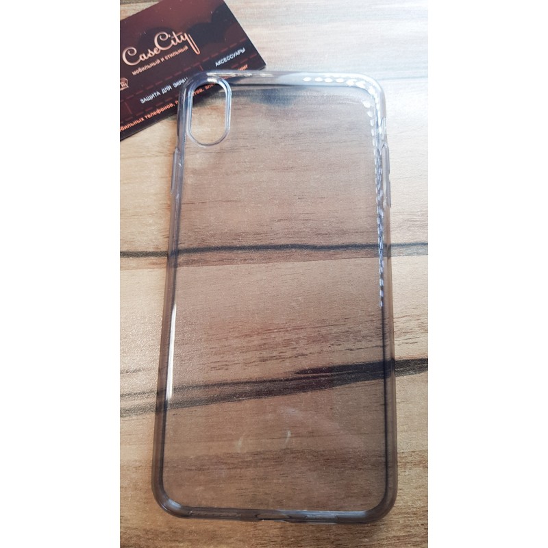 Силиконовый чехол Hoco для Apple iPhone XS Max тонированный