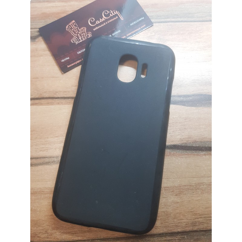 Силиконовый чехол EXPERTS для Samsung Galaxy J2 Core (J260) черный