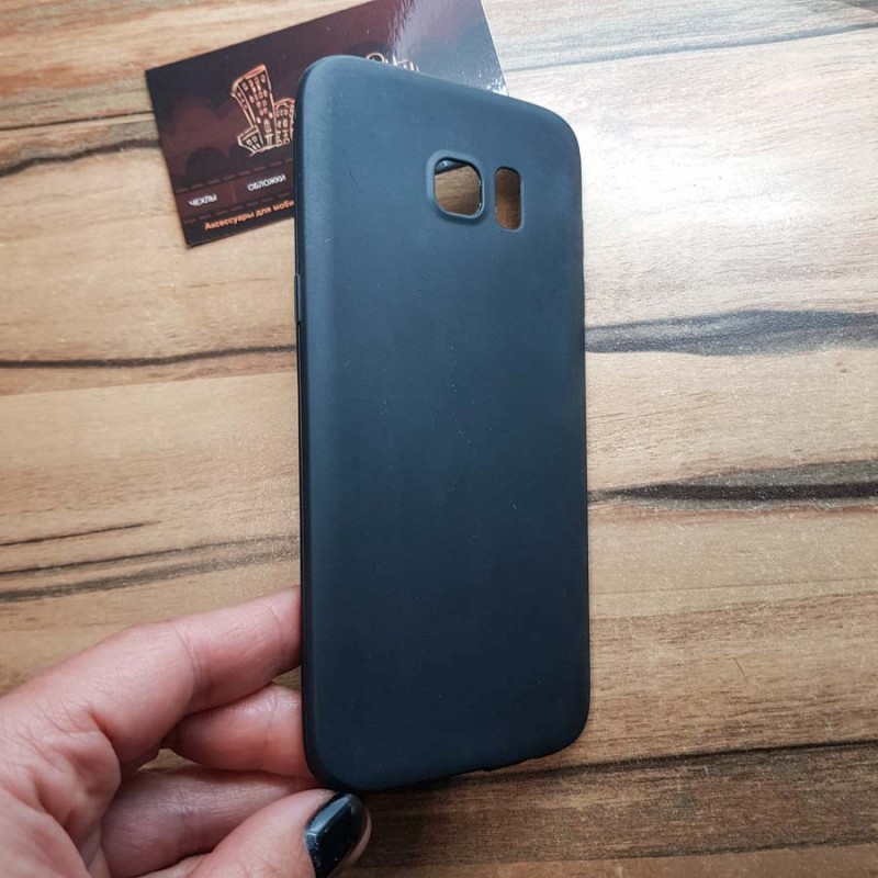 Силиконовый чехол EXPERTS для Samsung Galaxy J8 черный