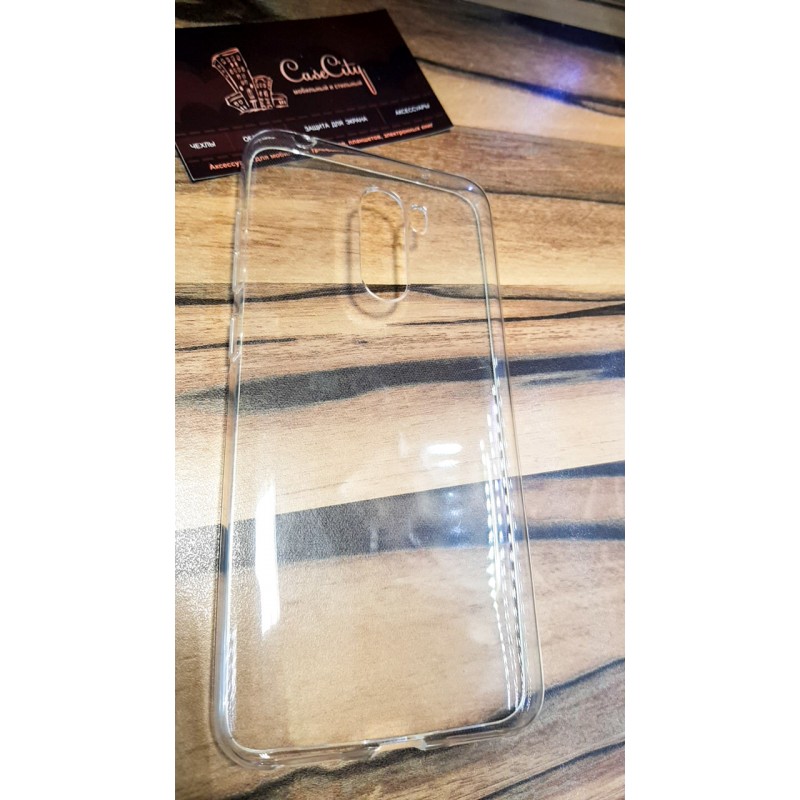 Силиконовый чехол EXPERTS для Xiaomi Pocophone F1 прозрачный