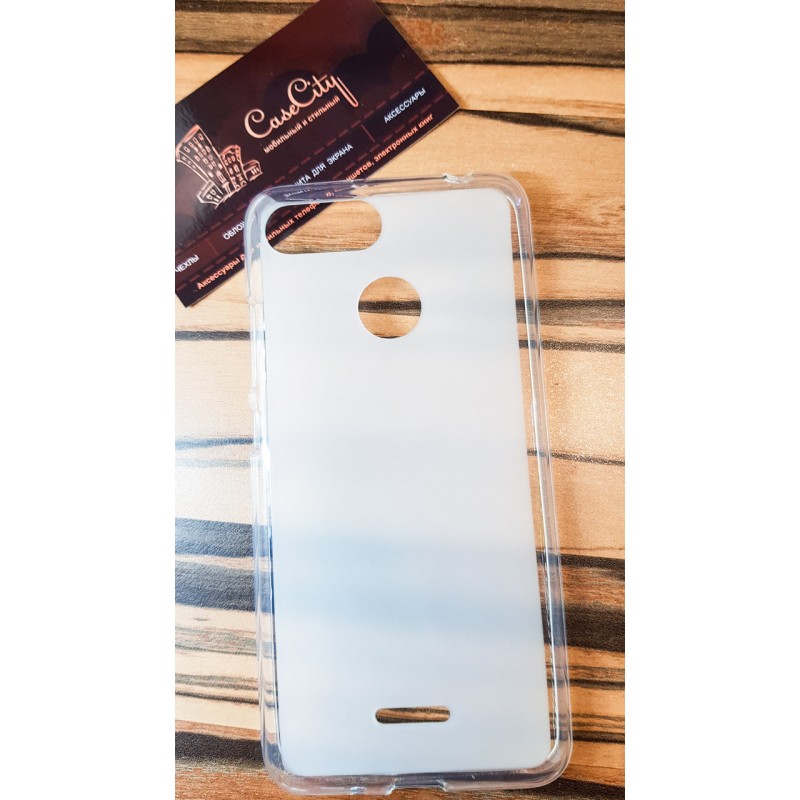 Силиконовый чехол EXPERTS для Xiaomi Redmi 6, белый