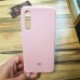 Чехол Silicone case для Samsung Galaxy A10, розовый