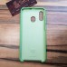 Чехол Silicone case для Samsung Galaxy A10, зеленый