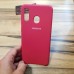 Чехол Silicone case для Samsung Galaxy A10, ярко розовый