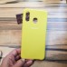 Чехол Silicone case для Samsung Galaxy A10, желтый