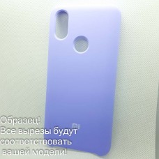 Чехол Silicone case Xiaomi Redmi 5   (# 41), фиолетовый