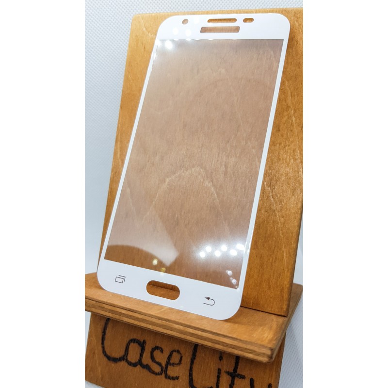 Защитное стекло full screen для Samsung Galaxy J3 2017 J330 белое