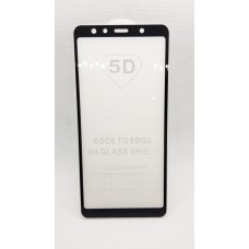 Защитное стекло для Samsung Galaxy A7 (2018) полноэкранное Full glue