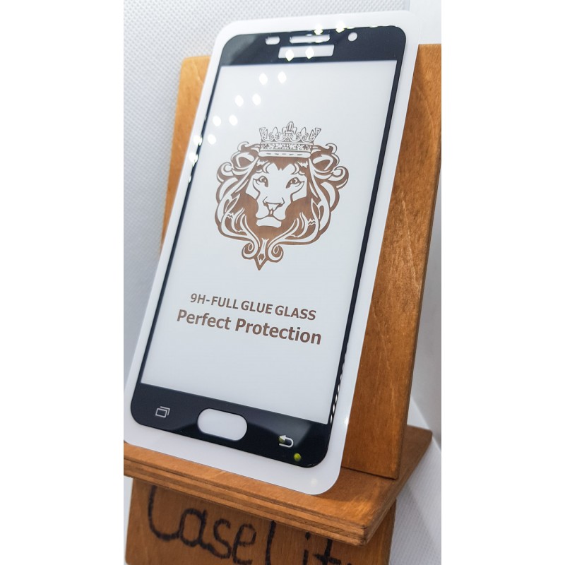 Защитное стекло для Samsung Galaxy A5 (2016) A510,  полноэкранное черное Full Glue