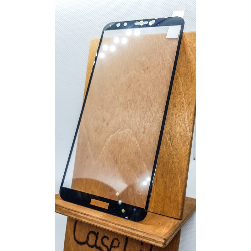 Защитное стекло для Huawei/Honor 7C Pro/Y7 Pro (2018)  , полноэкранное  черное