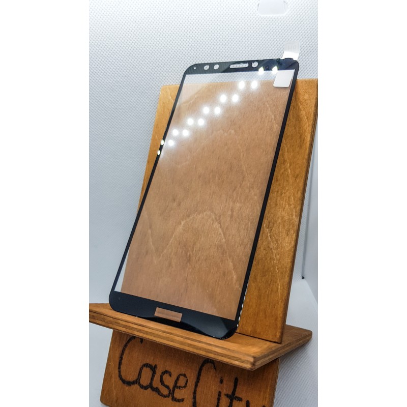 Защитное стекло для Huawei/Honor Y7 Pro 2019, полноэкранное  черное