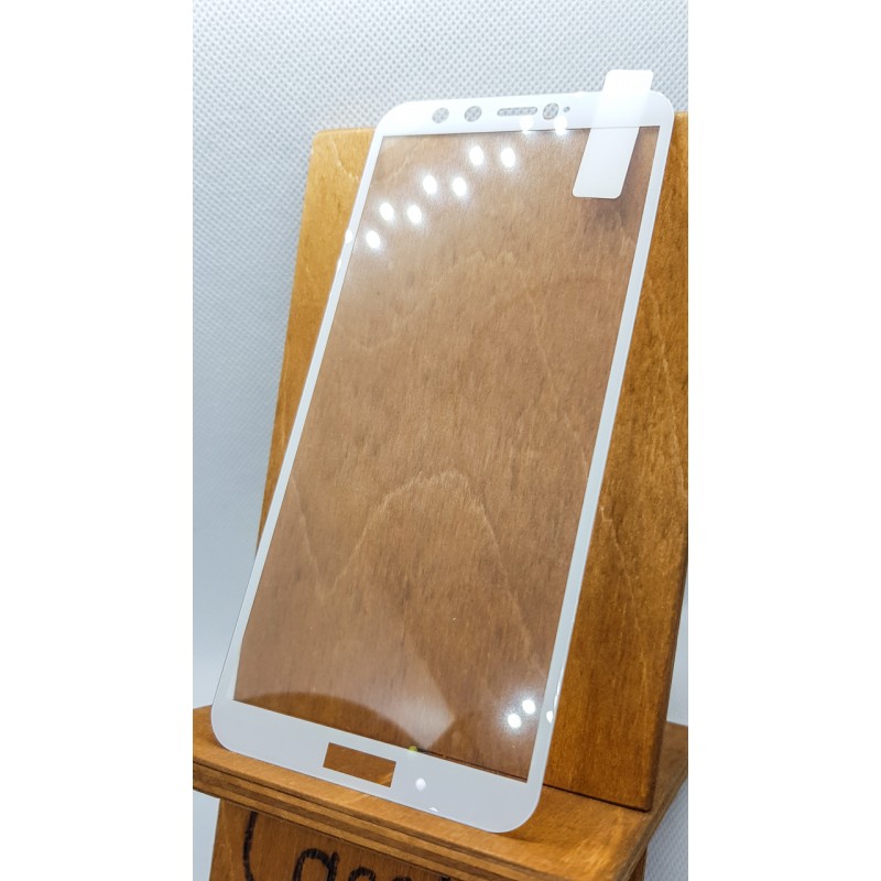 Защитное стекло для Huawei/Honor Honor 9 Lite, полноэкранное  белое