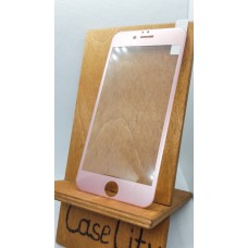 Защитное стекло для Apple iPhone 6/iPhone 6s, полноэкранное  розовое