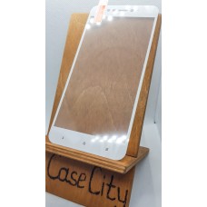 Защитное стекло full screen для Xiaomi Redmi Note 5A Prime белое