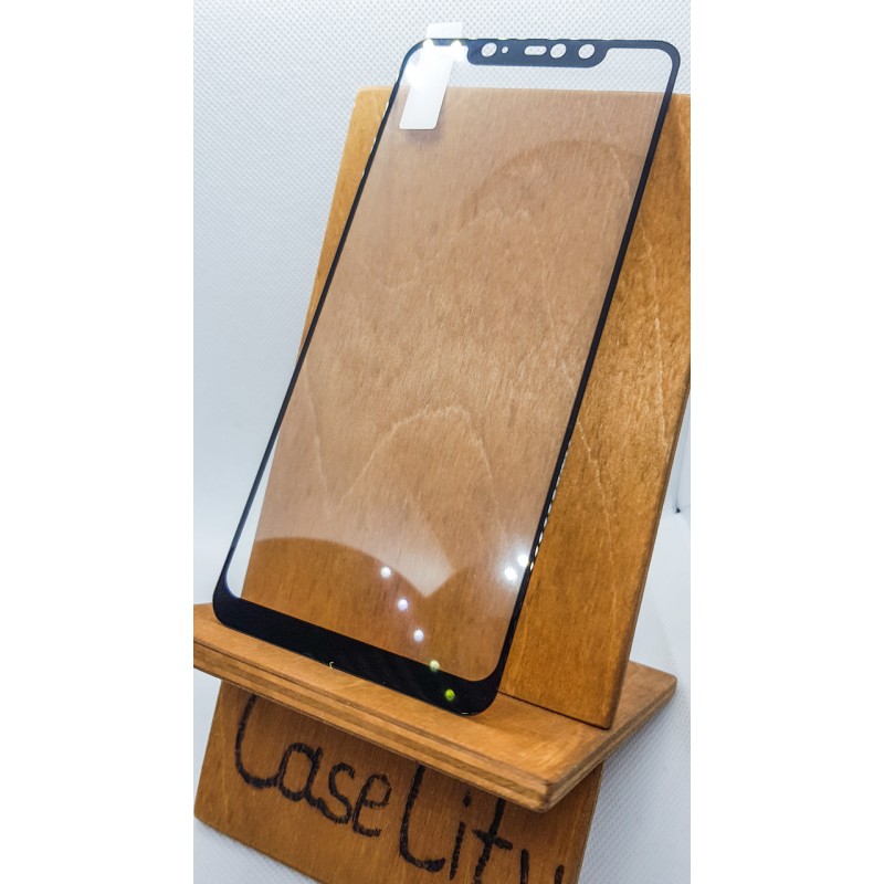 Защитное стекло для Xiaomi Redmi Note 6 Pro полноэкранное черное